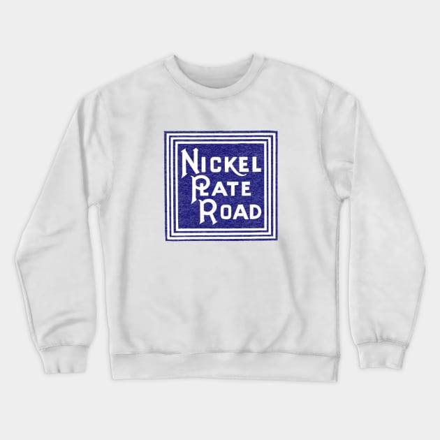 Nickel Plate Road Railroad Crewneck Sweatshirt by Turboglyde